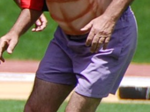 Pantalón rugby veteranos color purpura